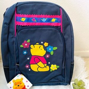 New Navy blue Winnie the Pooh backpack kids